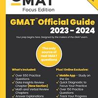 gmat focus edition official guide 2023-2024