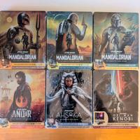 Star Wars Steelbook Serie Collezione Completa 4k