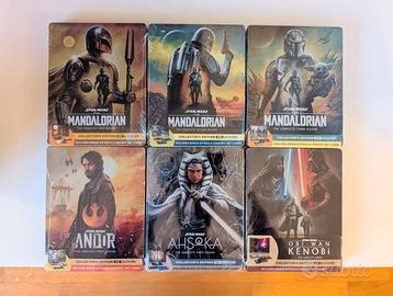 Star Wars Steelbook Serie Collezione Completa 4k