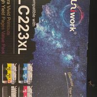 Set Cartucce Brother LC223XL Uniwork 