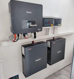 Kit fotovoltaico 10kw batteria 6kw litio impianto