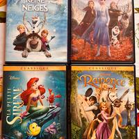 4 DVD Disney in lingua Francese