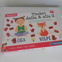 gioco in scatola timbri