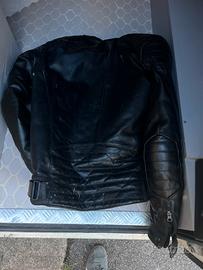 Giubbotto pelle moto