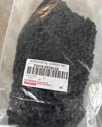 Rete ferma carico bagaglio toyota