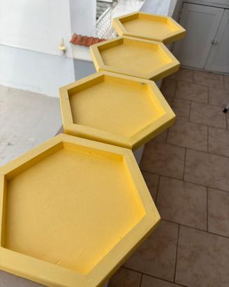 Esagoni in legno