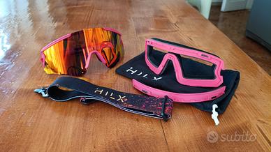 Occhiali HILX Ronin – Rosa/Specchio | MAI USATI