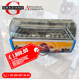 VETRINA GELATI 20 GUSTI banco gelateria usato