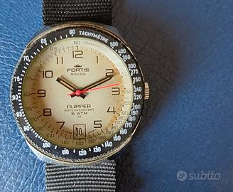 Orologio FORTIS Flipper anni Settanta