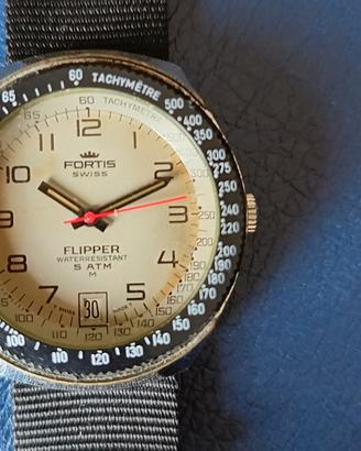 Orologio FORTIS Flipper anni Settanta