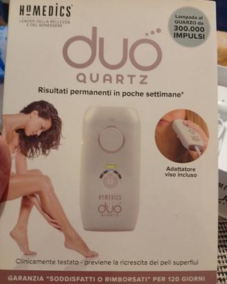 Epilatore Homedics duo quartz