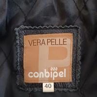 giacca in pelle nera uomo 