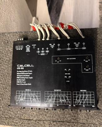 Crossover elettronico calcell cpx103