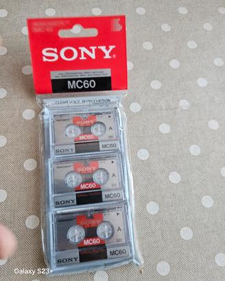 Microcassette Sony MC60