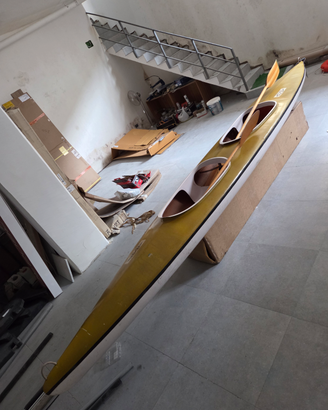 Canoa vetroresina biposto usata