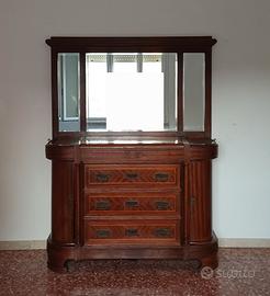 Comò/ cassettiera d'epoca stile Liberty originale