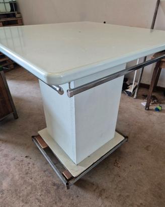 TAVOLO ISOLA IN LEGNO FORMICA USATO