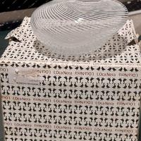 Vaso vetro Murano vintage L'oca Nera Murrine mushr