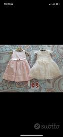 Vestito battesimo bambina 9 mesi