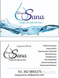 Purificatore/depuratore acqua