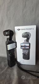 DJI Osmo Pocket 4 + custodia rigida e DJI Care