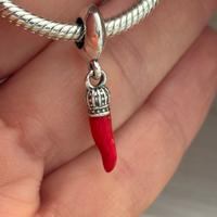 Charm Cornetto Rosso portafortuna