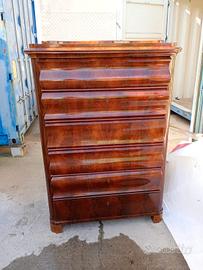 Cassettiera in legno massello 