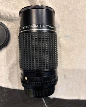 Pentax obbiettivo smc 200 f4