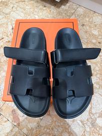 Ciabattina Hermes nera