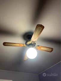 Lampadario con ventole