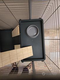 Gabbia Cody Cromo per piccoli roditori