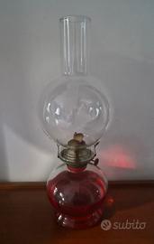 Lampada a petrolio vintage stile retrò