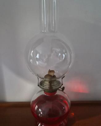Lampada a petrolio vintage stile retrò