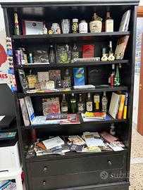 Libreria armadio in legno