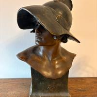 Busto in terracotta Goldscheider primi del ‘900