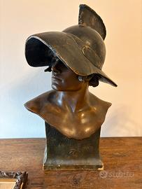 Busto in terracotta Goldscheider primi del ‘900