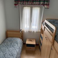 Cameretta con letto a castello