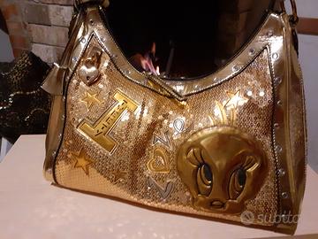 BORSA BRACCIALINI ORO PAILLETTES TITTI