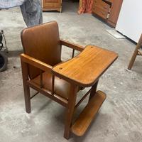 Sedia 2 in uno in legno