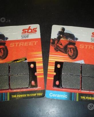 2 due coppie pastiglie davanti sbs bmw - guzzi