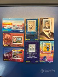 Lotto 7 francobolli commemorativi Italia 2005