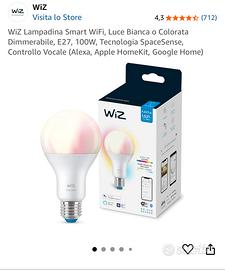 Lampadina Wiz smart wifi 1521lm luce bianca e colo