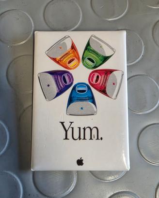 Spilla Vintage Originale Apple iMac G3 1998 "Yum"