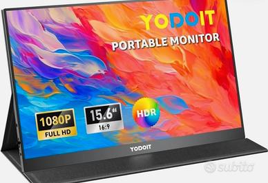 Monitor Portatile yodoit  da 15.6 full hd sigilla
