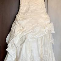Abito da sposa color champagne taglia 52