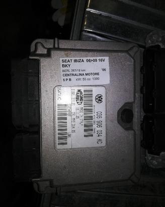 Centralina motore SEAT IBIZA 1390cc 16V del 2006