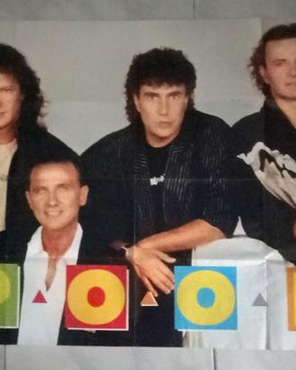Poster rivista Cioè  con i Pooh e Tom Cruise 