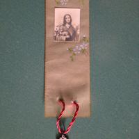 Rarissimo santino/segnapagina fine '800