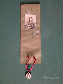 Rarissimo santino/segnapagina fine '800