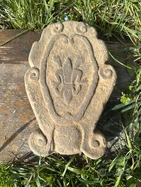 stemma in pietra serena fiorentino